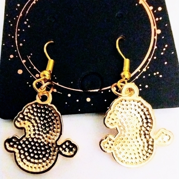 CHRISTMAS Holiday Winter Snowman Earrings - Picture 4 of 5